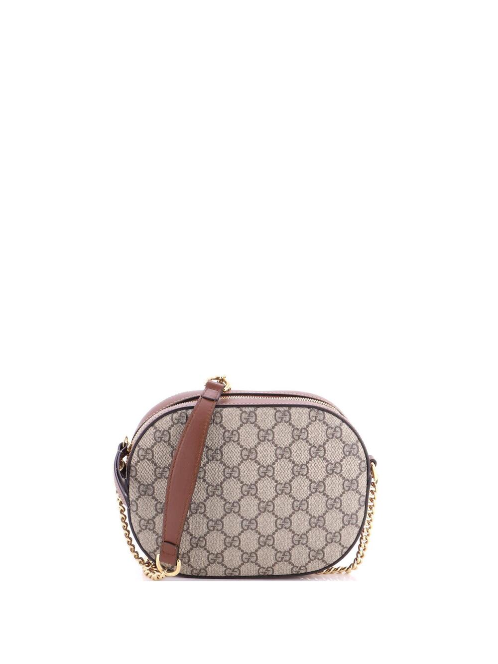 Gucci Chain Crossbody Bag Gg Coated #269491G12B